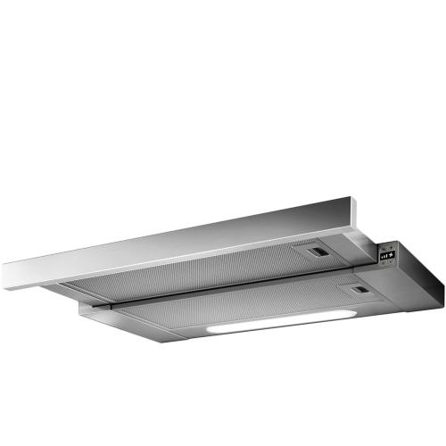 elica ELITE 35 GRIX/A/60 - PRF0139077 Cappa Incasso | Classe A | Comandi touch, Illuminazione LED, Portata max 640 m³/h