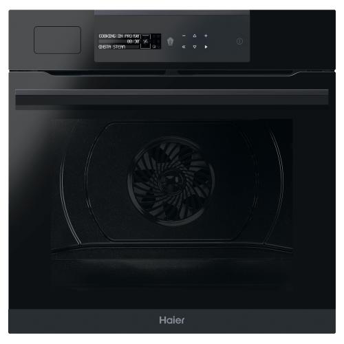 Haier HWO60SM6S9BH Forno Incasso | Classe A+ | Capacità 70 L, 9 funzioni cottura, Pulizia Pirolitica