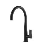 Gessi PROTON Girevole Matte Black - 17151#299 Miscelatore Lavello | Nero Opaco, Canna girevole 360°, Portata regolabile