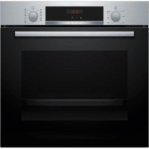 BOSCH HBA574ES3 Forno Incasso | Classe A+ | Capacità 71 L, 7 funzioni cottura, Pulizia Pirolitica + Idrolitica