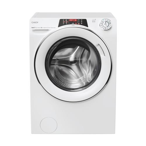 Candy RO486DWMC71S Lavatrice libera installazione Lavatrice Carica Frontale 8 KG, 15% più efficente della classe A, 1400 giri | Classe energetica A