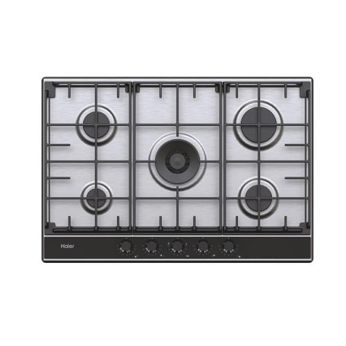 Haier HAHG74S2X Piano cottura a gas Incasso | Acciaio inox, Da incasso, 74.5 cm