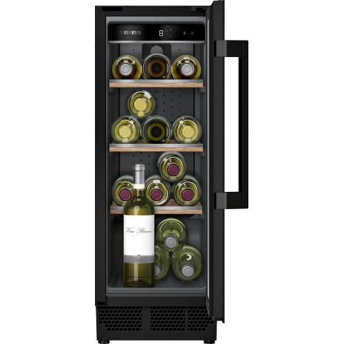 Siemens KU20WVHF0 Cantina vino Incasso | Classe F | Cantinetta vino con compressore, Da incasso, 21 bottiglia/bottiglie
