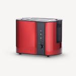 SEVERIN AT2217 Tostapane | 2 fetta/e, Metallico, Rosso