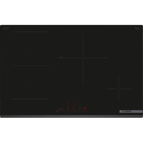 BOSCH PVS83KHC1E Piano cottura a induzione Incasso | Nero, Da incasso, 80 cm