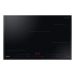 Samsung NZ85C5047KK/U1 Piano cottura a induzione Incasso | Nero, Da incasso, 80 cm