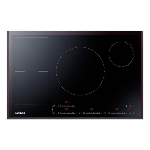 Samsung NZ84F7NC6AB/ET Piano cottura a induzione Incasso | Nero, Da incasso, 80 cm