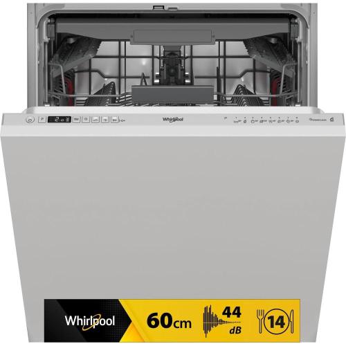 Whirlpool W0ID734LS Lavastoviglie A scomparsa totale | Classe D | A scomparsa totale, Dimensione massima (60 cm), Argento