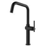 Gessi HABITO Girevole Matte Black - 60650#299 Miscelatore Lavello | Nero Opaco, Canna girevole 360°, Portata regolabile