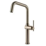 Gessi HABITO Girevole Finox Brushed Nickel - 60650#149 Miscelatore Lavello | Nichel Spazzolato Finox, Canna girevole 360°, Portata regolabile