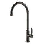 Gessi VENTI20 Girevole Black Metal Brushed PVD - 60620#707 Miscelatore Lavello | Nero Metal Spazzolato Pvd, Canna girevole 360°, Portata regolabile