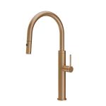 Gessi GESSI 316 Due Getti Warm Bronze Brushed PVD - 60022#726 Miscelatore Lavello | Bronzo Caldo Spazzolato Pvd, Doppio getto commutabile, Getto normale e nebulizzato