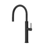 Gessi GESSI 316 Due Getti Matte Black - 60022#299 Miscelatore Lavello | Nero Opaco, Doppio getto commutabile, Getto normale e nebulizzato