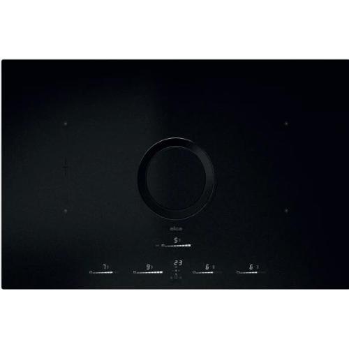 elica NIKOLATESLA SWITCH GLOW RAW BR/A/83 - PRF0200583 Piano cottura a induzione con cappa aspirante integrata Incasso | Classe A+ | Finitura Raw brushed, comandi touch, LED edge light