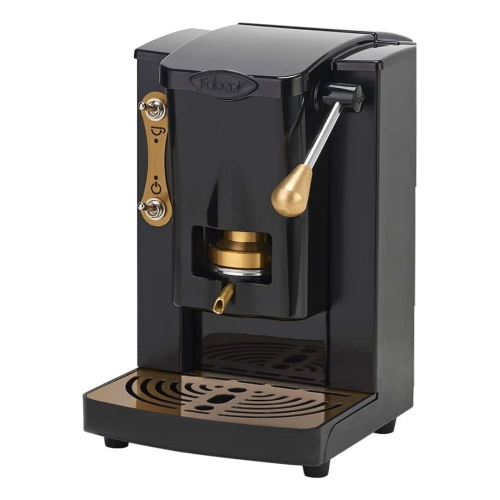Faber Italia PICCOLA KOLOR BLACK DEEP NIGHT Macchina da caffè Libera installazione | Macchina per caffè a capsule, 1 L, Cialde caffè